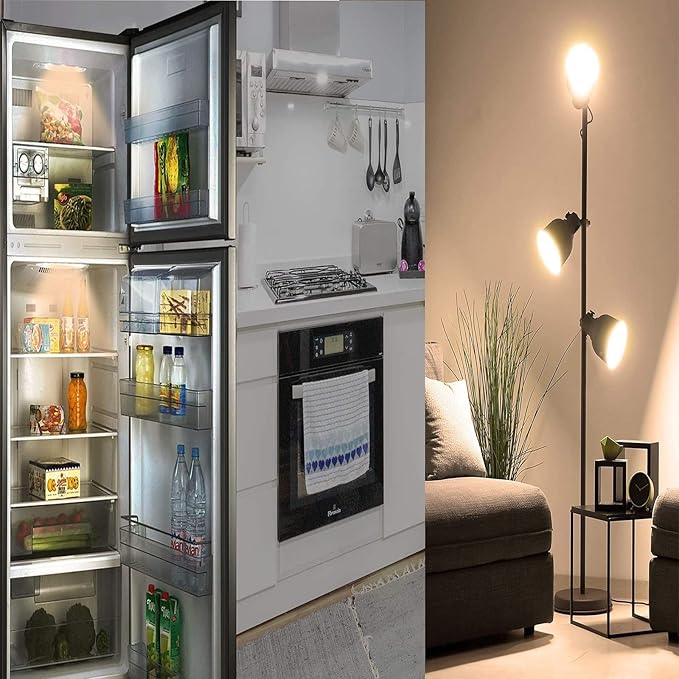 Frosted E26 LED Bulb 25w Equivalent 2700K Warm White 2W LED Light Bulb Dimmable LED Filament Globe Bulb, Short Edison Bulb for Ceiling Fan, Chandelier, Vanity, 6 Pack