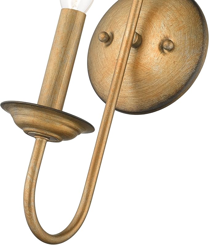 Livex Lighting 42681-02 1 Light Polished Brass Wall Sconce