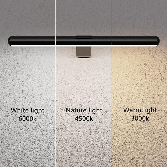 Wireless Led Picture Lights for Wall Art 2Pack 16inch Rechargeable Painting Light with Remote ,Battery Picture Lights for Art Painting Gallery Full Metal Display Light for Portait Dartboard 300lm