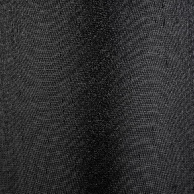 GO&SO Modern Black Lamp Shade Set of 1,Medium Drum Replacment Lampshade Silk,11 × 13" ×10" Spider Lampshades for Table Lamps and Floor Lamp,Modern Shade for Bedroom,Living Room,Simple Assembly