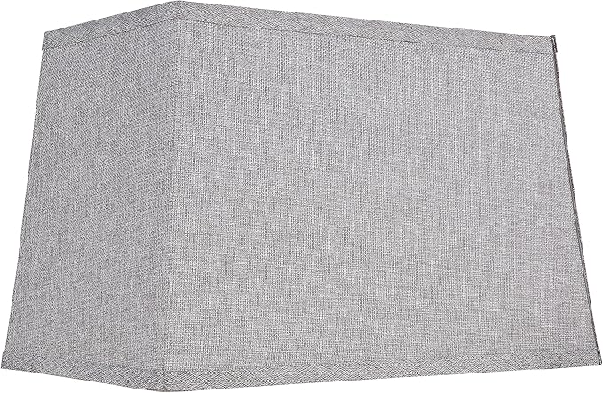 T Shape Lampshades Set of 2, Natural Linen Lampshade Top L13.78'' x W7.5''xBottom L15.75''xW9.45''*High 10.24", Easy Assembly Replacement Shades for Table Lamps Floor Lamps