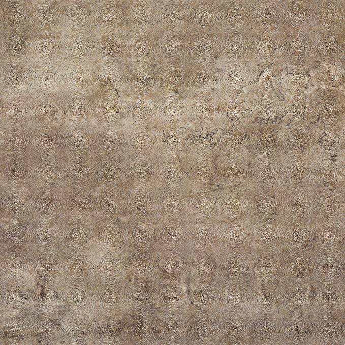 VEELIKE 118''x32'' Wide Metallic Wallpaper Stick and Peel Grunge Brown Concrete Wallpaper Peel and Stick for Bedroom Living Room Removable Self Adhesive Accent Wall Paper Brown Contact Paper for Walls